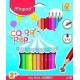 LAPICES COLOR MAPED COLOR PEPS JUMBO 18 - Pack de 12 unidades